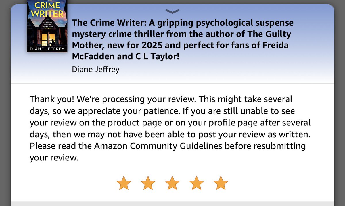 .<a href="/dianefjeffrey/">Diane Jeffrey, Author</a> just finished and review sent. Really enjoyed this one ☺️🇨🇦