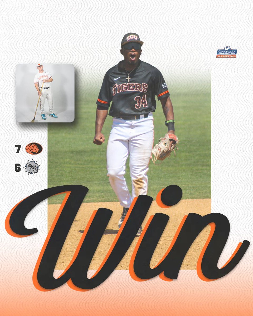 Sweep Sweep Victory 😎🧹

The Tigers complete the sweep of the series with a come from behind win in the 7th inning!

E. lec. tric. ⚡️

#GoTigers #TigersBSB