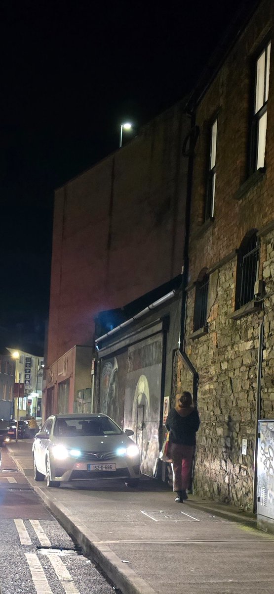 MacCurtain Street public transport corridor..

No less than 8 vehicles parked across the bus lane for the night, and paths blocked too.

Incredible sights and not a Garda to be seen.