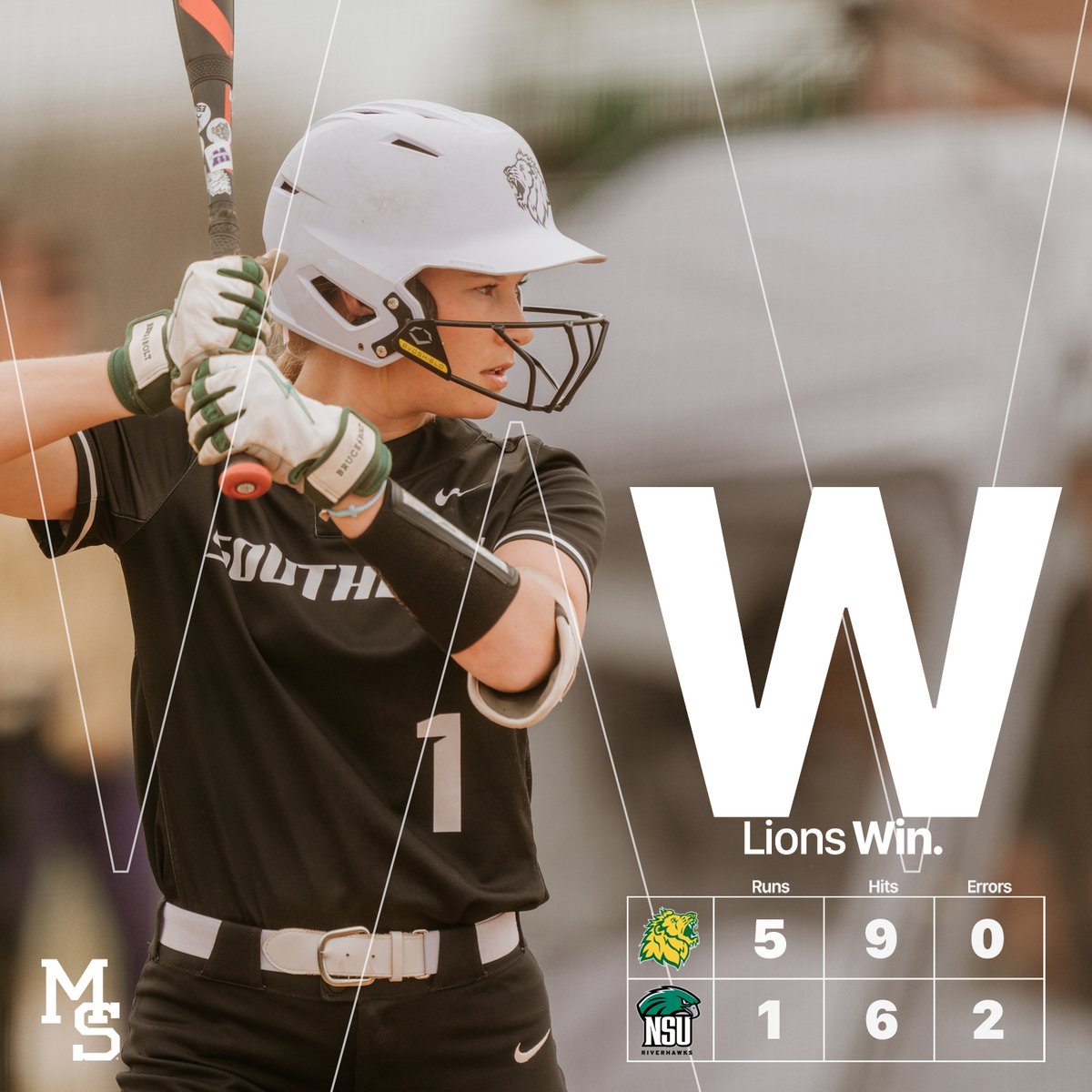 MSSUSoftball's tweet image. Southern Secures Series Sweep Over Northeastern State

C. Dickey: 1 H, 2 RBIs
P. Hawkins: 2 H, 1 RBI, 1 double
B. Dillon: 2 H, 4 stolen bases, 1 hit-by-pitch