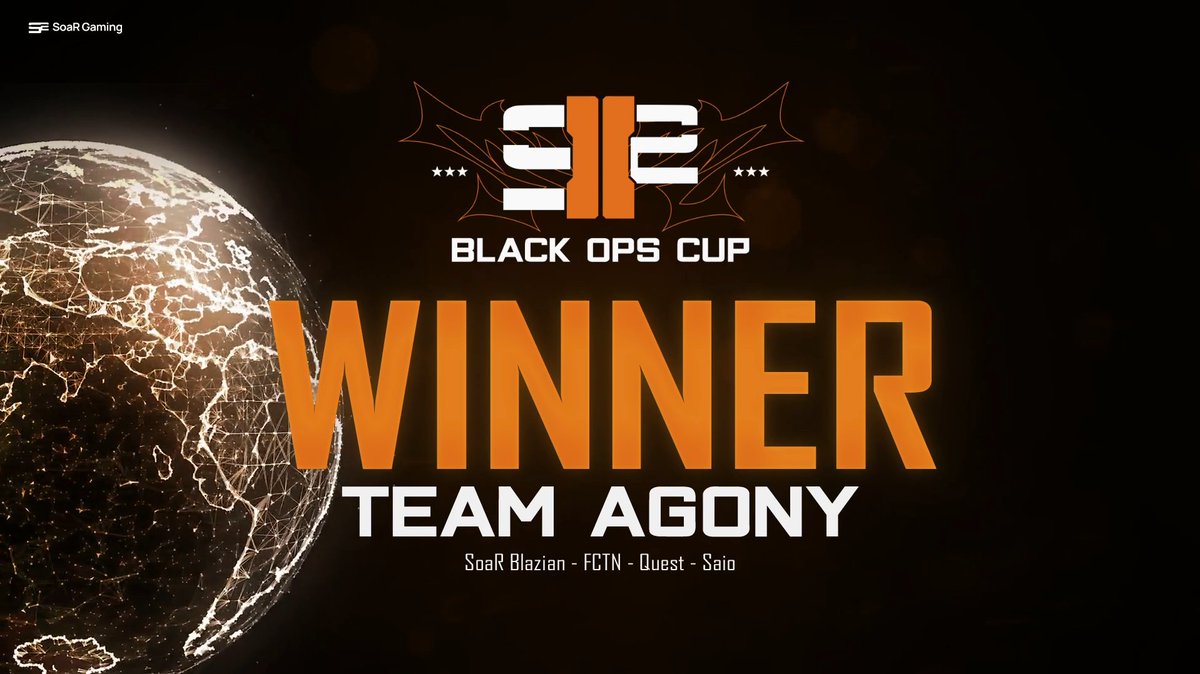 FLAWLESS CHAMPS  🏆

Team <a href="/Agony/">SoaR Agony</a> go 6-0 to take it all 

GG's to everyone who participated 🚀