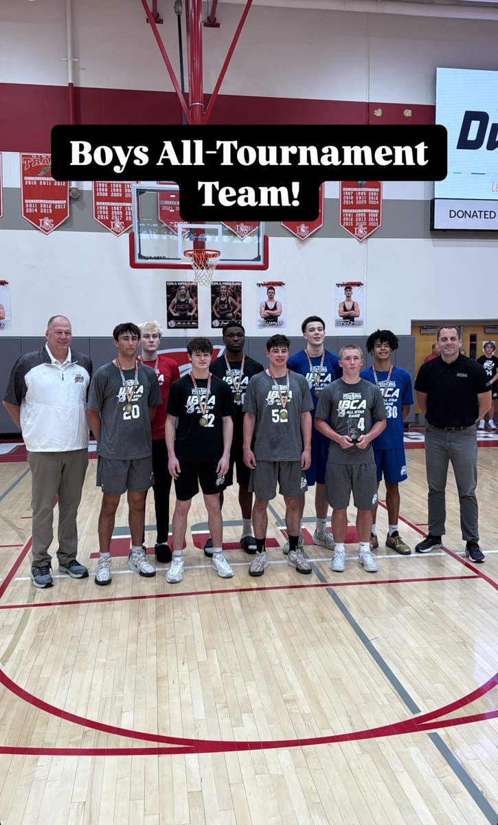 IBCA all star game all tournament team.