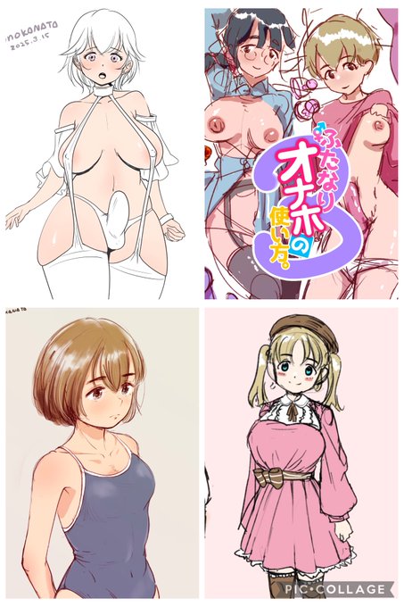 #今月描いた絵を晒そう
2025.3
今月は漫画の制作をしていたのでイラストはあまり描けませんでしたー 