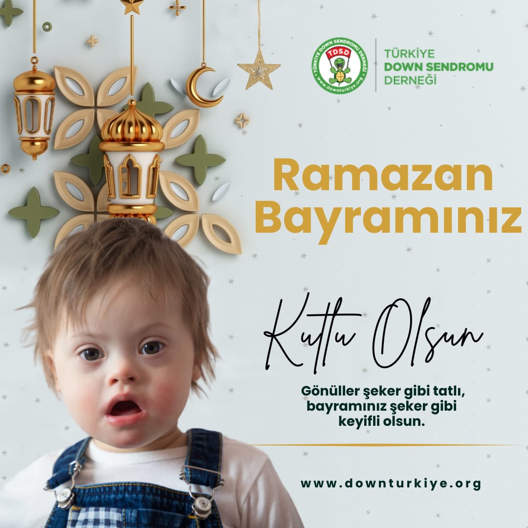 🌸 Bayramın neşesi, sevgisi ve umudu hepimize iyi gelsin! 💙 Sevdiklerinizle birlikte sağlık, mutluluk ve huzur dolu bir bayram geçirmenizi dileriz. 🎉🌿

Mutlu Bayramlar! ✨
 #BayramSevinci #DownTürkiye