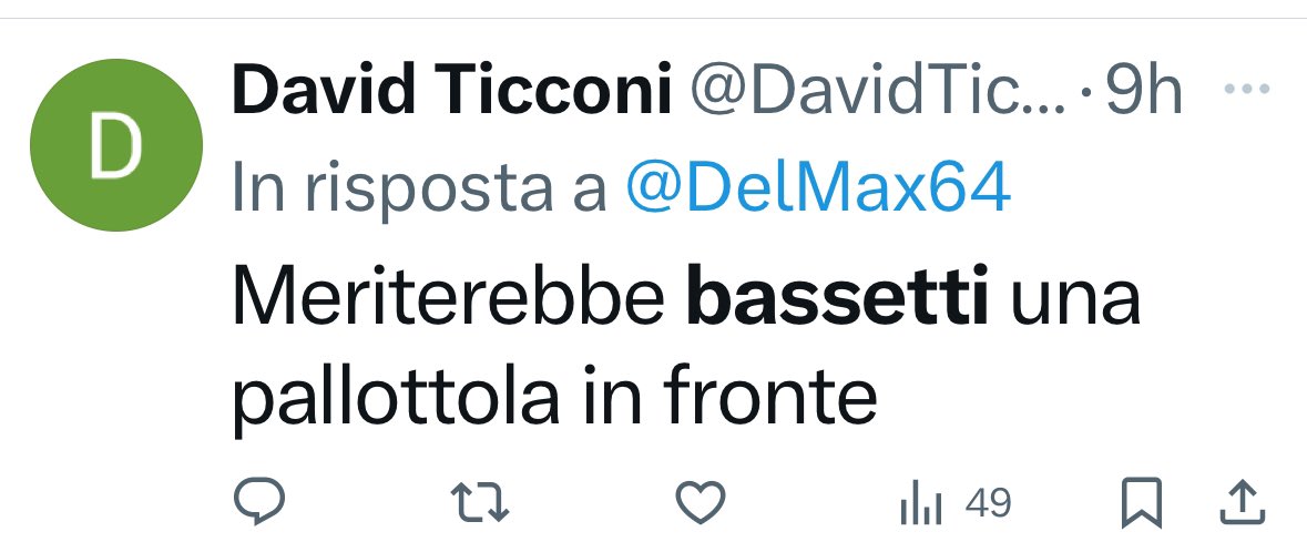 ProfMBassetti's tweet photo. Questo è il livello a cui sono arrivati i #novax italiani. Sono curioso di vedere quanti politici condanneranno chi ha minacciato di spararmi. Così vedremo chi è davvero dalla parte dei medici e della scienza. Nei fatti. Non  solo a parole https://t.co/vwaEQU2ewV