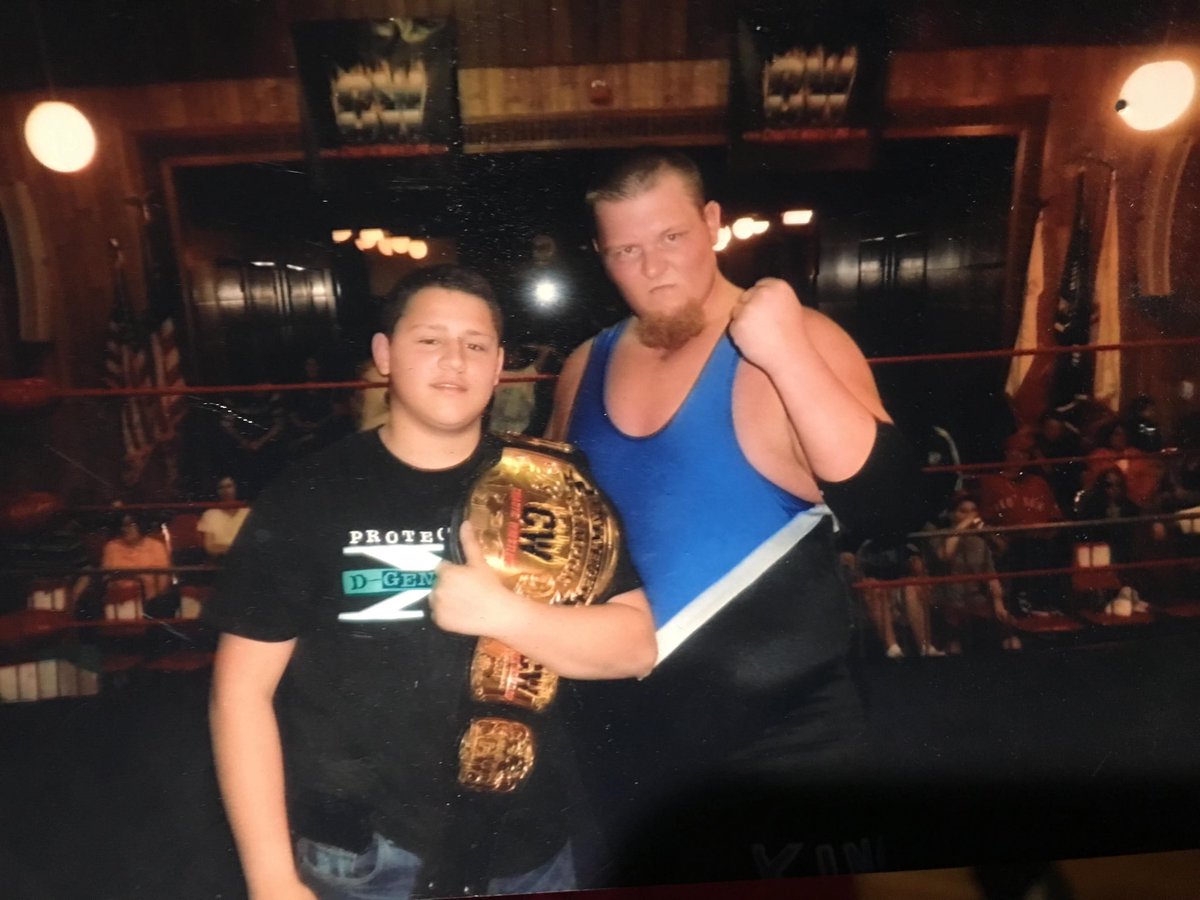 Woke up this morning as the new Chaotic Heavyweight Champion. For those of you who don’t know, I grew up going to chaotic shows as a kid in the PAV in Lowell. I had always dreamed of one day holding that title. And last night, that dream became a reality for the 11 year old boy