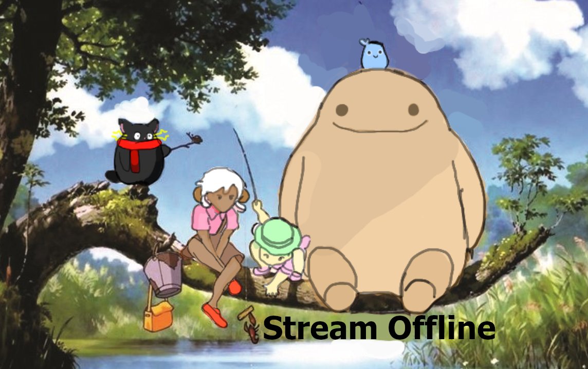 Oh you used AI to replicate an Art style? Thats cute

Anyways here a piece that an old ARTIST friend named egg did years ago that I use as an offline screen, ghiblify that bitch