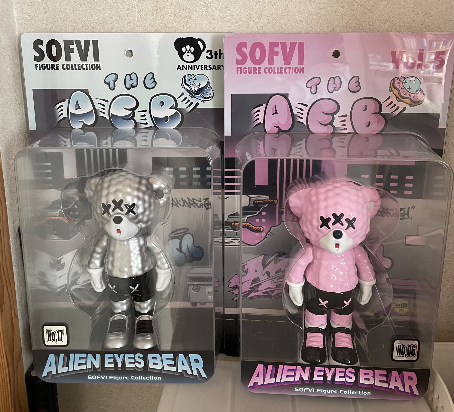 AEB エイブ ALIEN EYES BEAR libertytokyo ソフビ ALIEN EYE BEAR