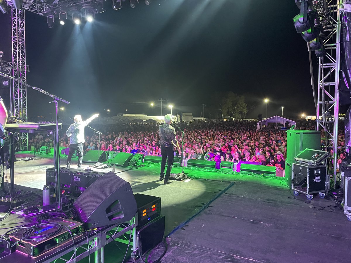ICEHOUSE (@icehouseband) on Twitter photo Last night in Wodonga was the last of our run of Red Hot Summer Tour Shows. Thank you to all of the fans who came out to see us!
Big thank you to <a href="/Noiseworksband/">Noiseworksband</a> , <a href="/wolfmother/">Wolfmother</a> , <a href="/EskimoJoeMusic/">Eskimo Joe</a> , <a href="/TheBabyAnimals/">Baby Animals</a> , <a href="/KHkillingheidi/">Killing Heidi</a> and Bachelor Girl for joining us on these shows Last night in Wodonga was the last of our run of Red Hot Summer Tour Shows. Thank you to all of the fans who came out to see us!
Big thank you to <a href="/Noiseworksband/">Noiseworksband</a> , <a href="/wolfmother/">Wolfmother</a> , <a href="/EskimoJoeMusic/">Eskimo Joe</a> , <a href="/TheBabyAnimals/">Baby Animals</a> , <a href="/KHkillingheidi/">Killing Heidi</a> and Bachelor Girl for joining us on these shows