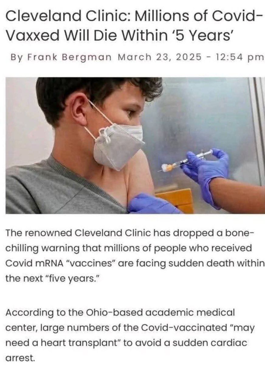 Any government responsible for forcing the vaccination will be charged with Treason!!