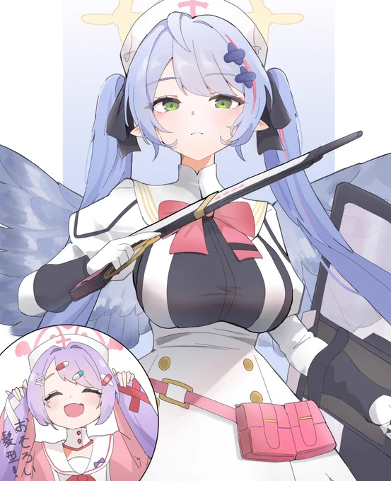 かわいい髪型を試したい#ブルアカ #ブルーアーカイブ #BlueArchive 