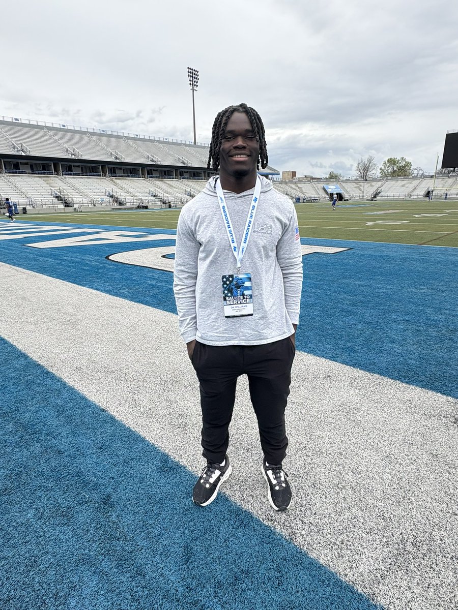 DK Williams (@dkwilliams44) on Twitter photo Thanks to <a href="/MT_FB/">Middle Tennessee Football</a> for having us out today. <a href="/CoachDerekMason/">Derek Mason</a> building something special in the Boro!
<a href="/BeechFootball/">Beech Football</a> <a href="/BuckFitz/">NPA/SUPERMAX 100</a> <a href="/NCEC_Recruiting/">NPA</a> <a href="/jaxon_rose8/">Jaxon Rose</a> <a href="/CSmithScout/">Chris Smith</a> <a href="/615Preps/">615 Preps</a> Thanks to <a href="/MT_FB/">Middle Tennessee Football</a> for having us out today. <a href="/CoachDerekMason/">Derek Mason</a> building something special in the Boro!
<a href="/BeechFootball/">Beech Football</a> <a href="/BuckFitz/">NPA/SUPERMAX 100</a> <a href="/NCEC_Recruiting/">NPA</a> <a href="/jaxon_rose8/">Jaxon Rose</a> <a href="/CSmithScout/">Chris Smith</a> <a href="/615Preps/">615 Preps</a>