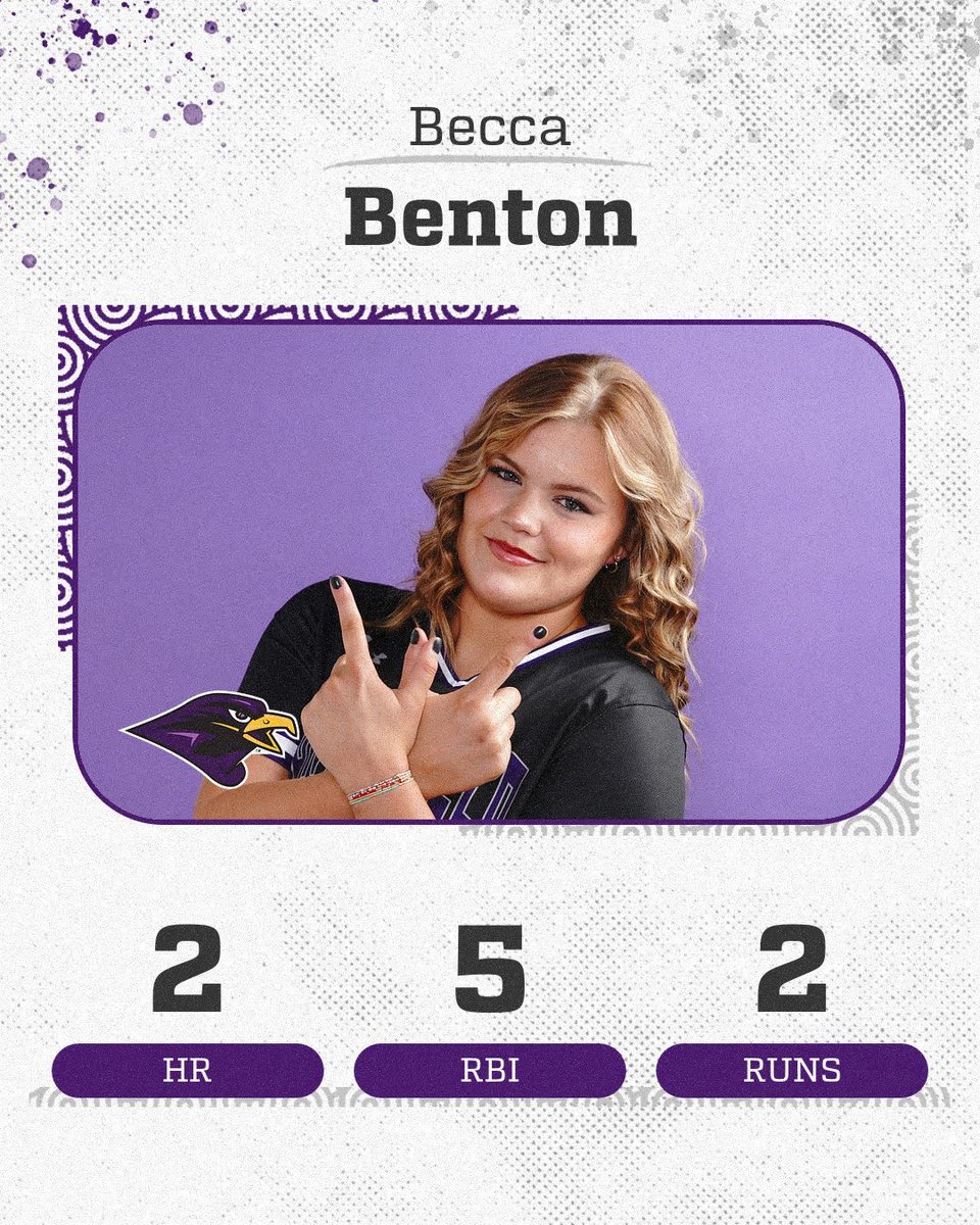 MontevalloSB's tweet photo. 🚨PLAYERS OF THE GAME (DH)🚨

Riley Tyree and Becca Benton are named Player of the Games after strong performances in UM’s doubleheader sweep at Lee!

#TogetherWeRise https://t.co/afDEYTNvnv