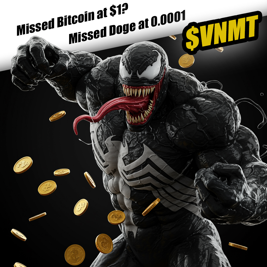venomtokencoin's tweet photo. 🕷️ VENOM TOKEN IS HERE! 🕷️

🔥 Fast. Deadly. Unstoppable. 🔥

🚀 Buy now before it bites back!
🐍 Anti-rug | Community-Powered | Moon-Ready
📈 Don’t watch, don’t wait—ACT!

#VenomToken #Crypto #Token https://t.co/MaPEmXL8wn