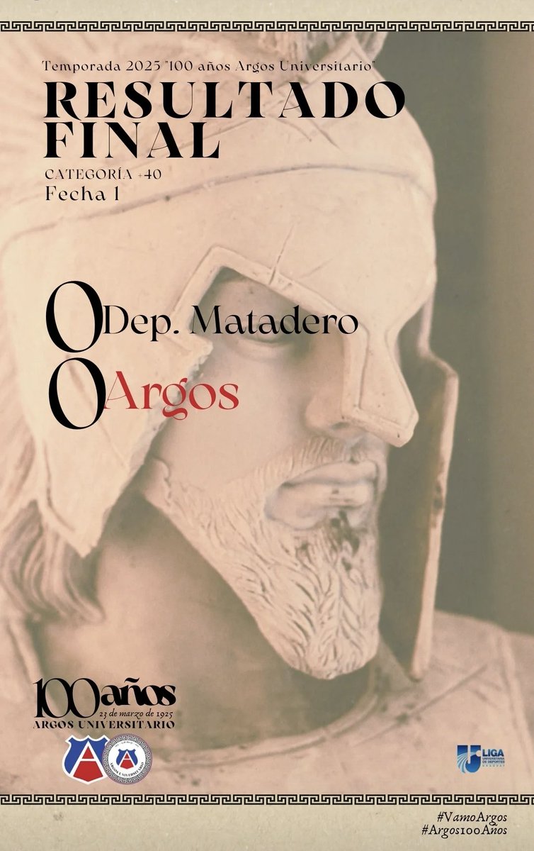 #VamosArgos #Argos100Años