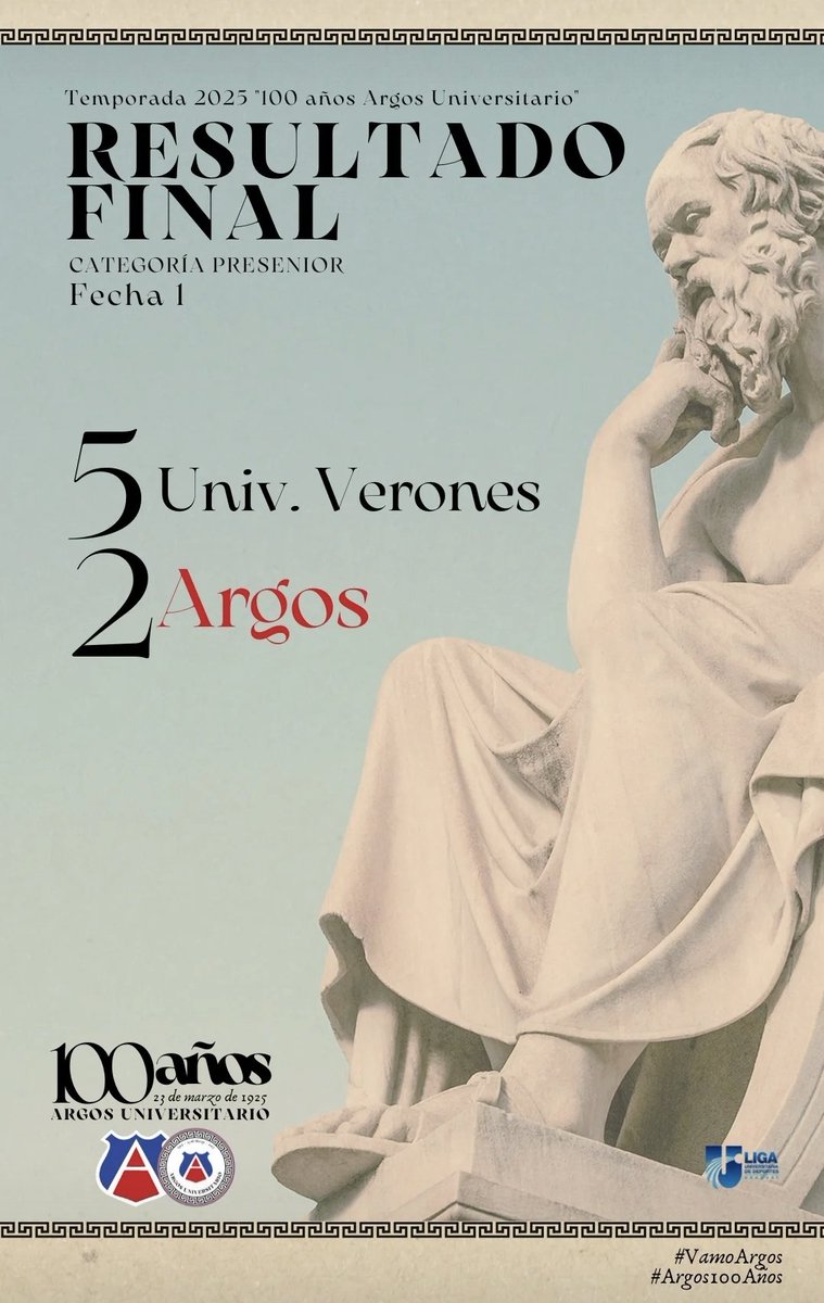 #VamosArgos #Argos100Años