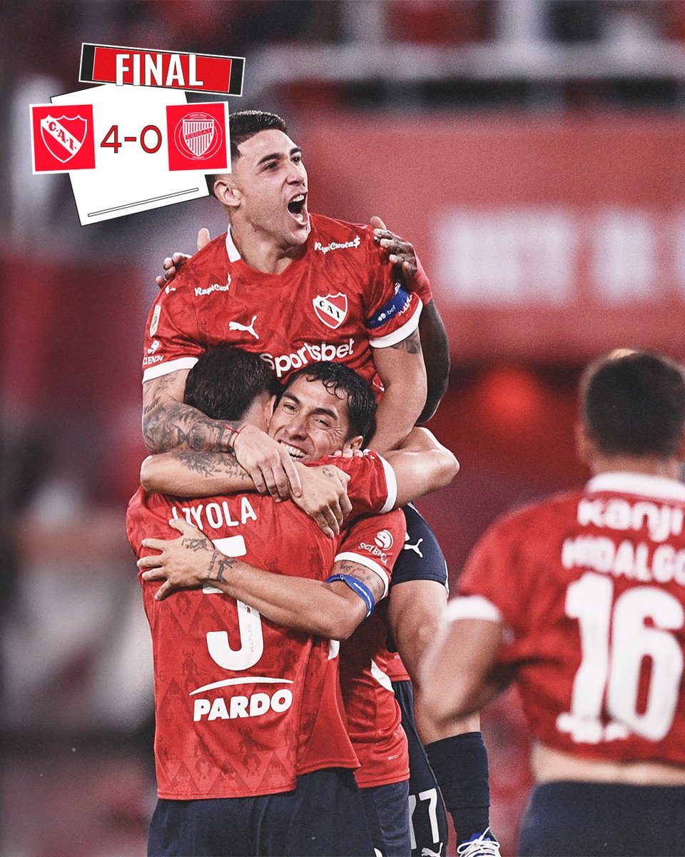 ¡GANÓOOOOOOOOOOOOOOOOOOOOOOOOOOOOOOOOOO #INDEPENDIENTE!

#TodoRojo 🔴