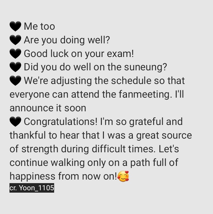 umakiie's tweet photo. OP shared some old DMs with Jaeho. He always has the sweetest words for his fans. 🫳 Jaeho, you have been and continue to be a source of strength for many people. Thank you for existing🖤

cr. Yoon_1105
#JAEHO #김재호 https://t.co/Ll4agMxEe2