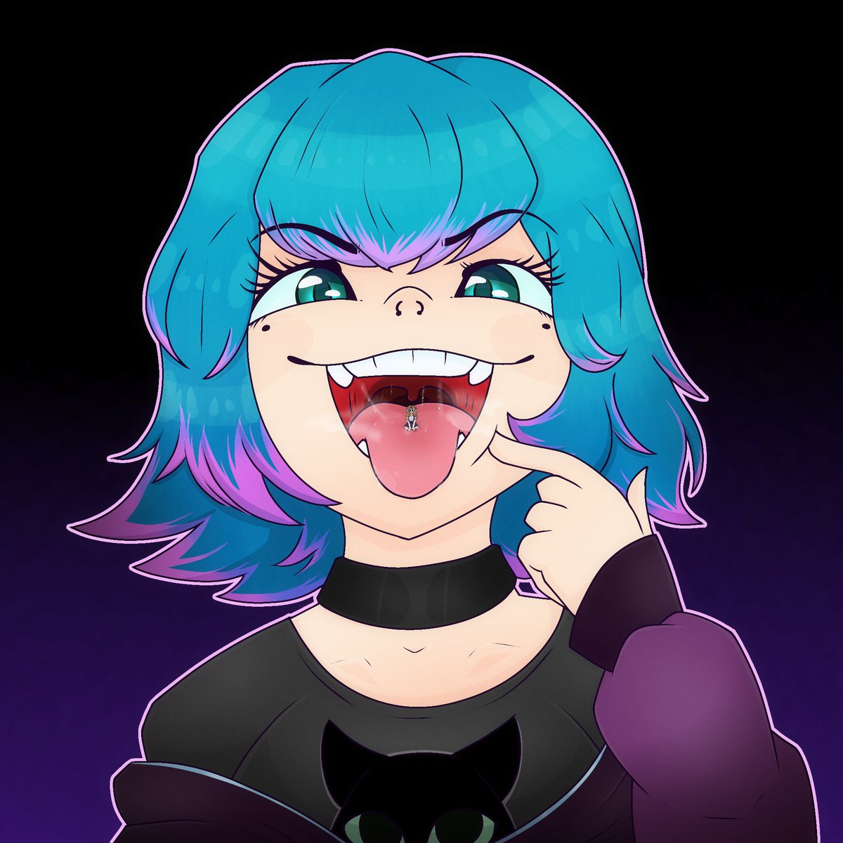 [Comission for <a href="/ExoticHunter64/">Mr. X</a> ]
"Now it's the other way around"
#size_twitter #pre_vore