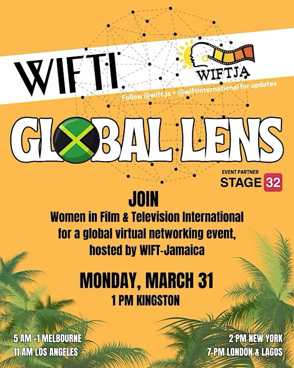 Amanda Toney (@stage32amanda) on Twitter photo Join me on Monday where I’m speaking all about networking at a event with Stephanie Hazle Lyle, the President of the Board of Directors of Women in Film & TV Jamaica! eventbrite.com/e/wifti-x-wift…
<a href="/Stage32/">Stage 32</a> <a href="/RBwalksintoabar/">Richard RB Botto</a> <a href="/WiftJamaica/">Women in Film & TV Jamaica</a>
#creativityisuniversal Join me on Monday where I’m speaking all about networking at a event with Stephanie Hazle Lyle, the President of the Board of Directors of Women in Film & TV Jamaica! eventbrite.com/e/wifti-x-wift…
<a href="/Stage32/">Stage 32</a> <a href="/RBwalksintoabar/">Richard RB Botto</a> <a href="/WiftJamaica/">Women in Film & TV Jamaica</a>
#creativityisuniversal
