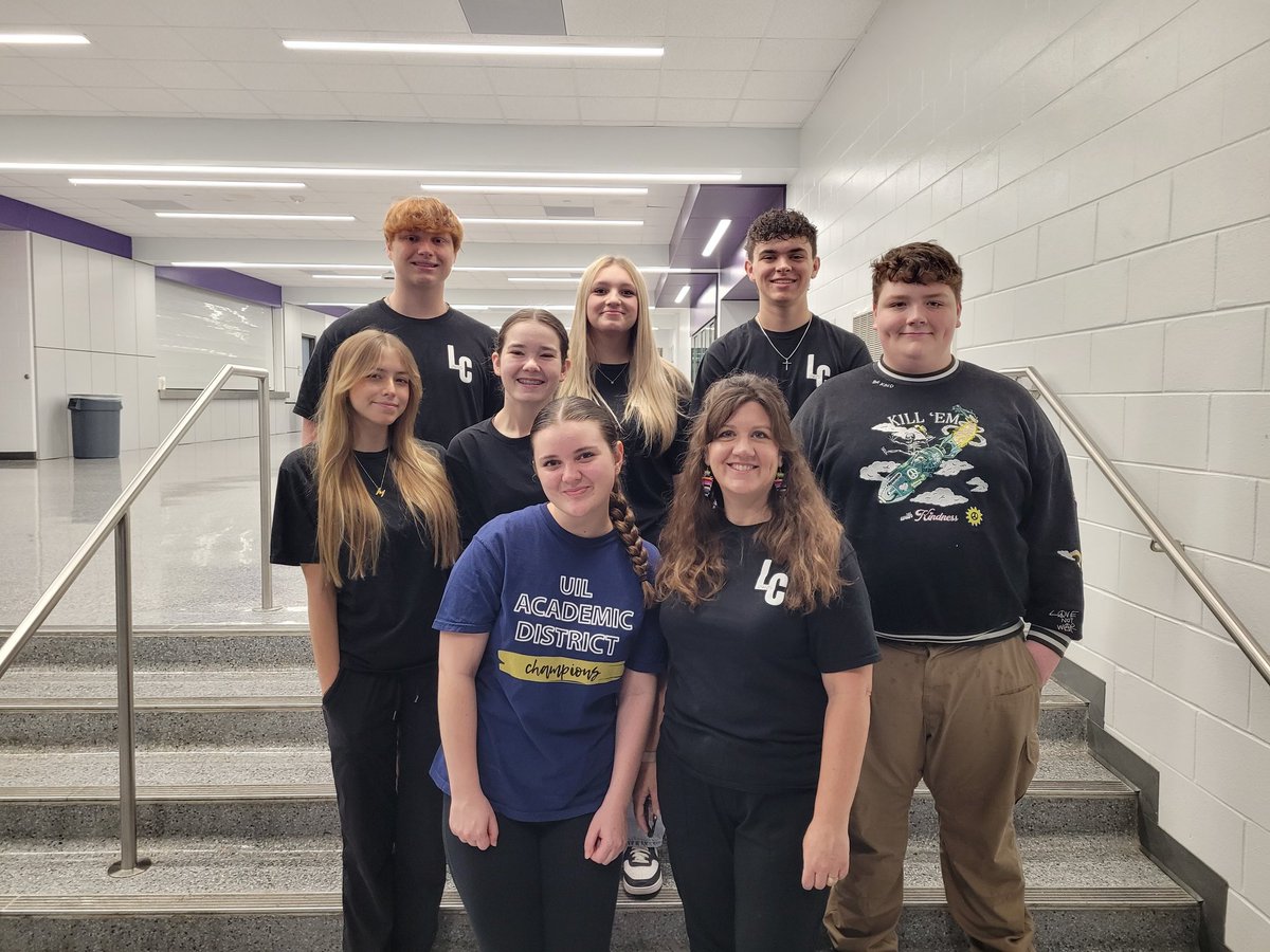 Christie Fleming (@flemingintheden) on Twitter photo UIL Journalism District winners:
JOURNALISM TEAM: 1st Place!🥇
Copy Editing: 5th - Riley Stupka
News Writing: 3rd - Ethan Rankin
Feature: 2nd - Maria Chapman, 3rd-Ethan
Editorial: 1st- Maria, 3rd- Rikey
Headline: 1st-Riley, 4th-Kinley, 6th-Jaeger <a href="/LakeCreekHS/">Lake Creek High School</a> <a href="/LakeCreekUIL/">Lake Creek UIL</a> UIL Journalism District winners:
JOURNALISM TEAM: 1st Place!🥇
Copy Editing: 5th - Riley Stupka
News Writing: 3rd - Ethan Rankin
Feature: 2nd - Maria Chapman, 3rd-Ethan
Editorial: 1st- Maria, 3rd- Rikey
Headline: 1st-Riley, 4th-Kinley, 6th-Jaeger <a href="/LakeCreekHS/">Lake Creek High School</a> <a href="/LakeCreekUIL/">Lake Creek UIL</a>