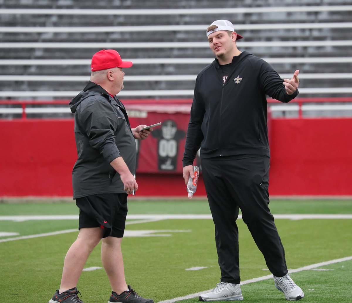 Illinois State Football (@redbirdfb) on Twitter photo Welcome home John 🙌
Was great to have <a href="/Saints/">New Orleans Saints</a> DL and former Redbird great <a href="/ridgeway_79/">John Ridgeway III</a> at the scrimmage today! #RB4L Welcome home John 🙌
Was great to have <a href="/Saints/">New Orleans Saints</a> DL and former Redbird great <a href="/ridgeway_79/">John Ridgeway III</a> at the scrimmage today! #RB4L