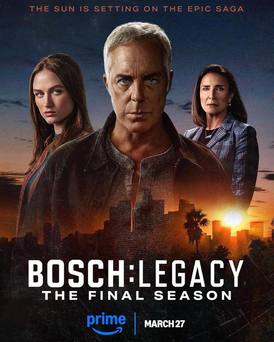 darthmorley's tweet photo. Enjoyed the first 4 episodes of the 3rd (& sadly) final season of Bosch: Legacy. It's great to have these wonderful characters back, brought to life by an amazing cast (@welliver_titus IS Bosch) & wonderful writers.
How Amazon could cancel this show is beyond me!
#SaveBosch ! https://t.co/PiRBv9Suqs