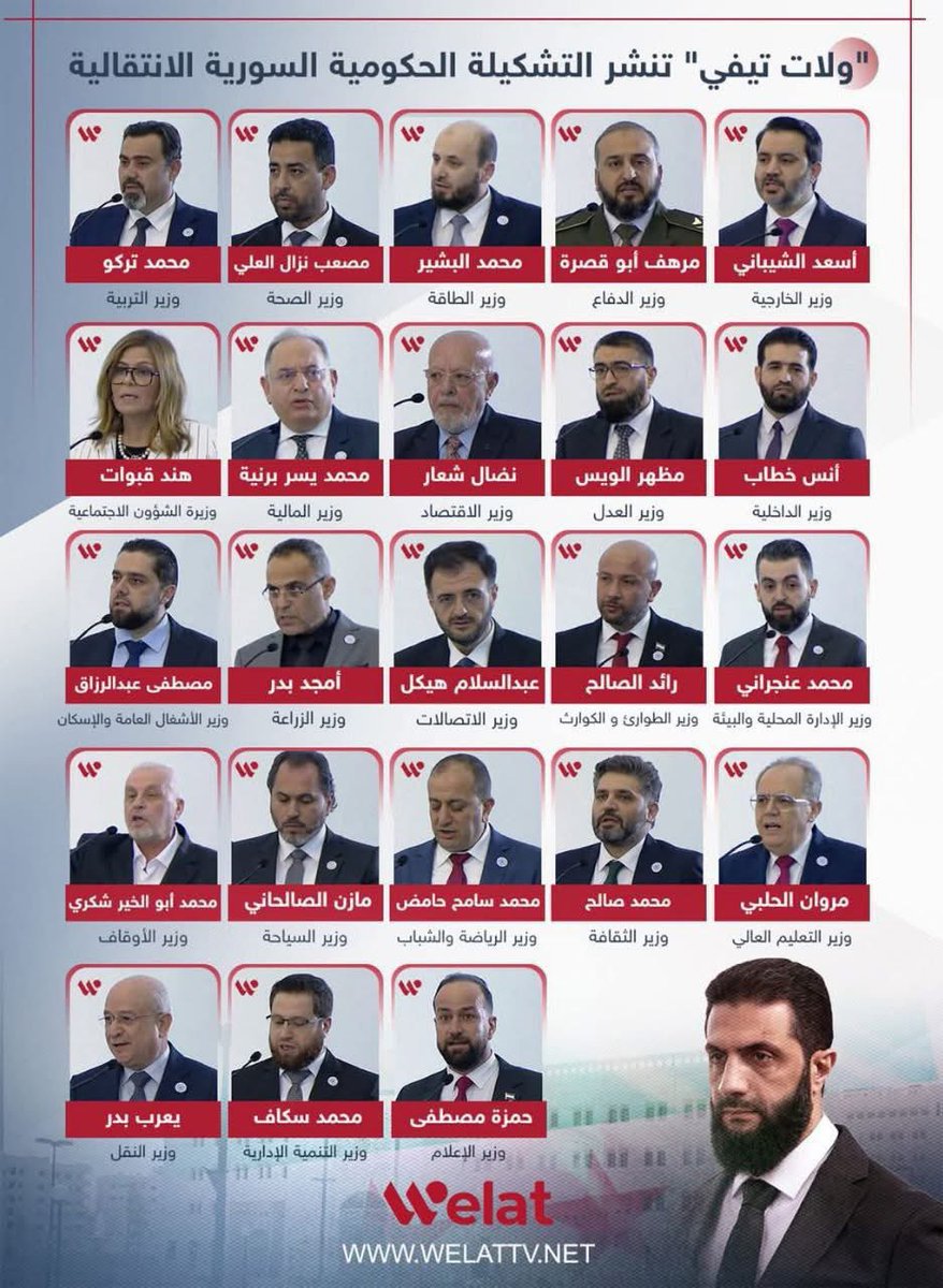 Bugün açıklanan yeni Şam hükümeti kabinesinde Hristiyan var, Dürzi var, Kürt var, Nusayri var… Ama en çok bedel ödeyen, en çok şehit veren, en çok evi yıkılan Türkmen yok!