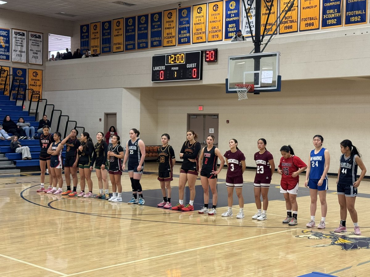 Meet the West team! 

South Pasadena’s Kayla Boozer suits it up for orange and black one more time as she closes out a historic career in the SGV. 

Cantwell Sacred-Heart’s Alicia Lara and Marina Leiva closing out their successful careers at CSHM. <a href="/SGVNSports/">Fred J. Robledo 👨🏻‍💻</a>
