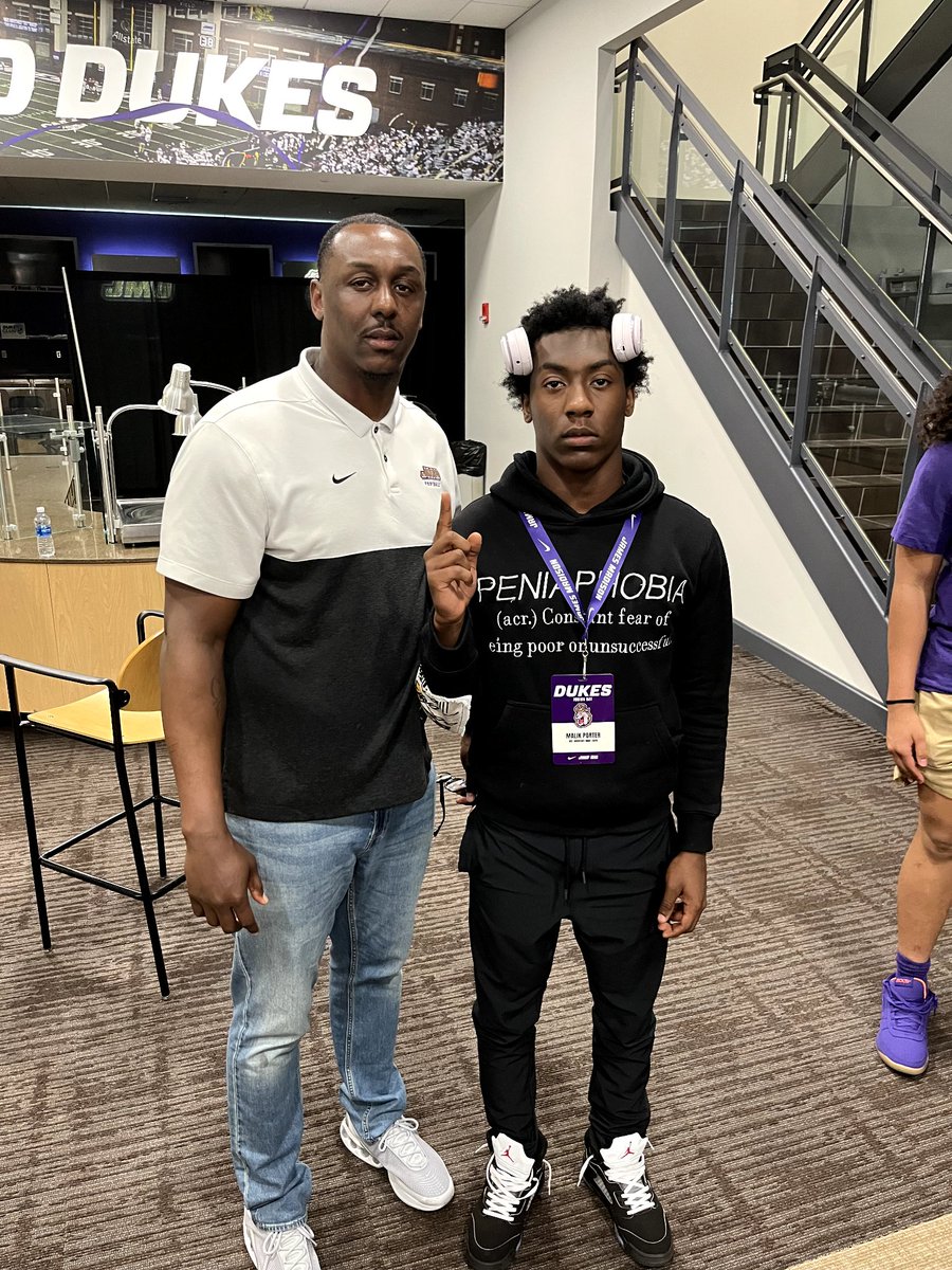 Thanks for inviting me to today's spring game. Look forward to returning soon. <a href="/Justin_Harpo/">Justin Harper</a> <a href="/JMUFBRecruiting/">JMU Football Recruiting</a> <a href="/coachscott33/">Coach Charles Scott</a> <a href="/HuguenotFB/">Huguenot Football</a>