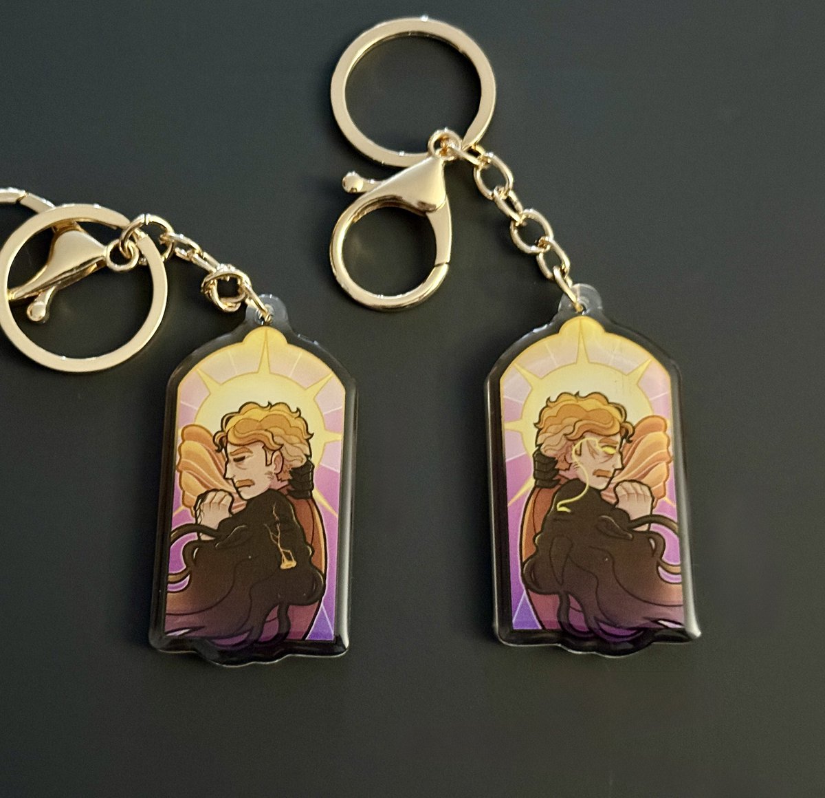 MalevolentTarot's tweet photo. Hello everyone! Update for Mar 29 - we have received the charms and final proofs for enamel pins! 
#malevolentpodcast https://t.co/BHXBojnf2j