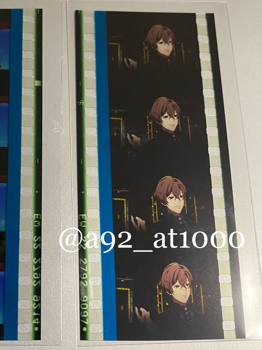 a92_at1000's tweet photo. 【交換】ヒプノシスマイク ヒプマイ ヒプムビ 来場者特典 コマフィルム

譲：
[5弾]乱数・幻太郎(単体)・乱数/寂雷
[6弾]三郎・一二三(単体)・シンジュク・ヨコハマ

求：[6弾]空却(単体)
※LMS(1stバトル曲)優先

都内手渡しまたは郵送にて交換可能な方いらっしゃいましたらお声掛け下さい。 https://t.co/Woa3E5Hki4