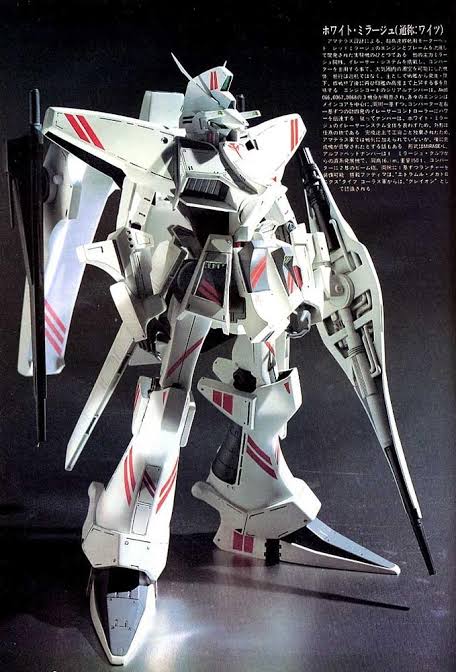 Mamoru Nagano's Unused ZZ Gundam design