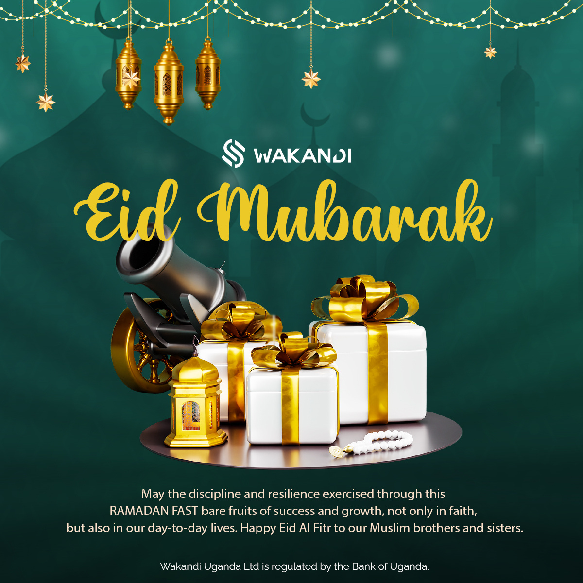 We celebrate our brothers and sisters for the discipline and resilience exercised this Ramadan Season. Eid Mubarak 🌙✨

#Ramadan2025 #EidMubarak #WakandiEnergy #Resilience #Unity #Celebration #Faith