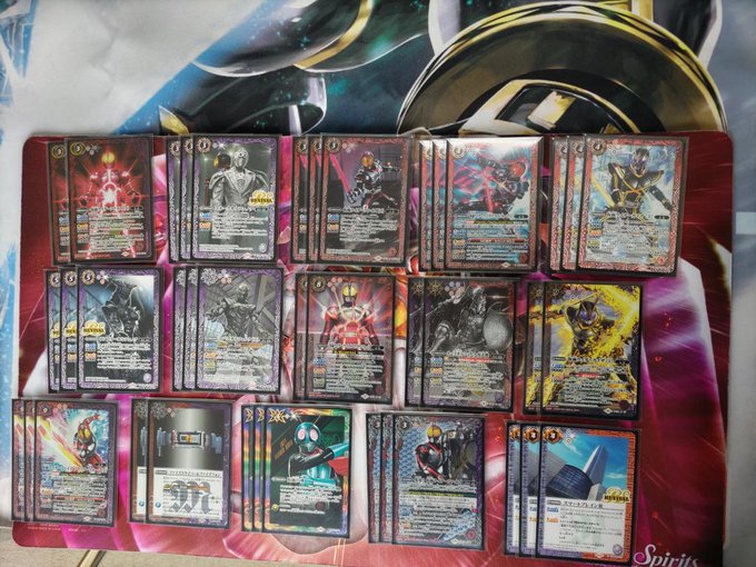 バトスピ 仮面ライダーファイズデッキ　差し替えパーツ付き バトルスピリッツ専門通販店 バトスキ！