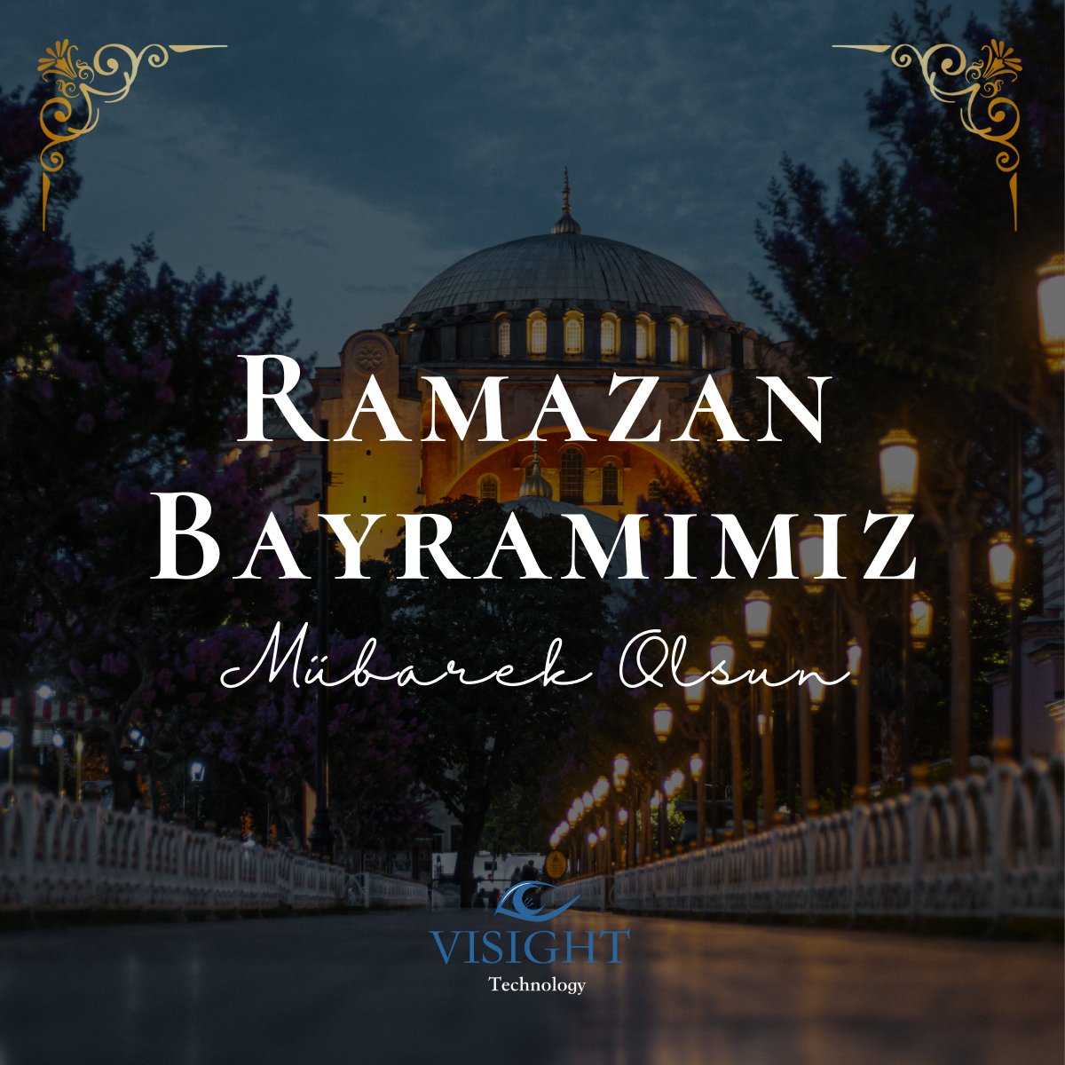 Sevdiklerinizle birlikte sağlık, huzur ve mutluluk dolu bir Ramazan Bayramı dileriz. 

#RamazanBayramı #VISIGHT