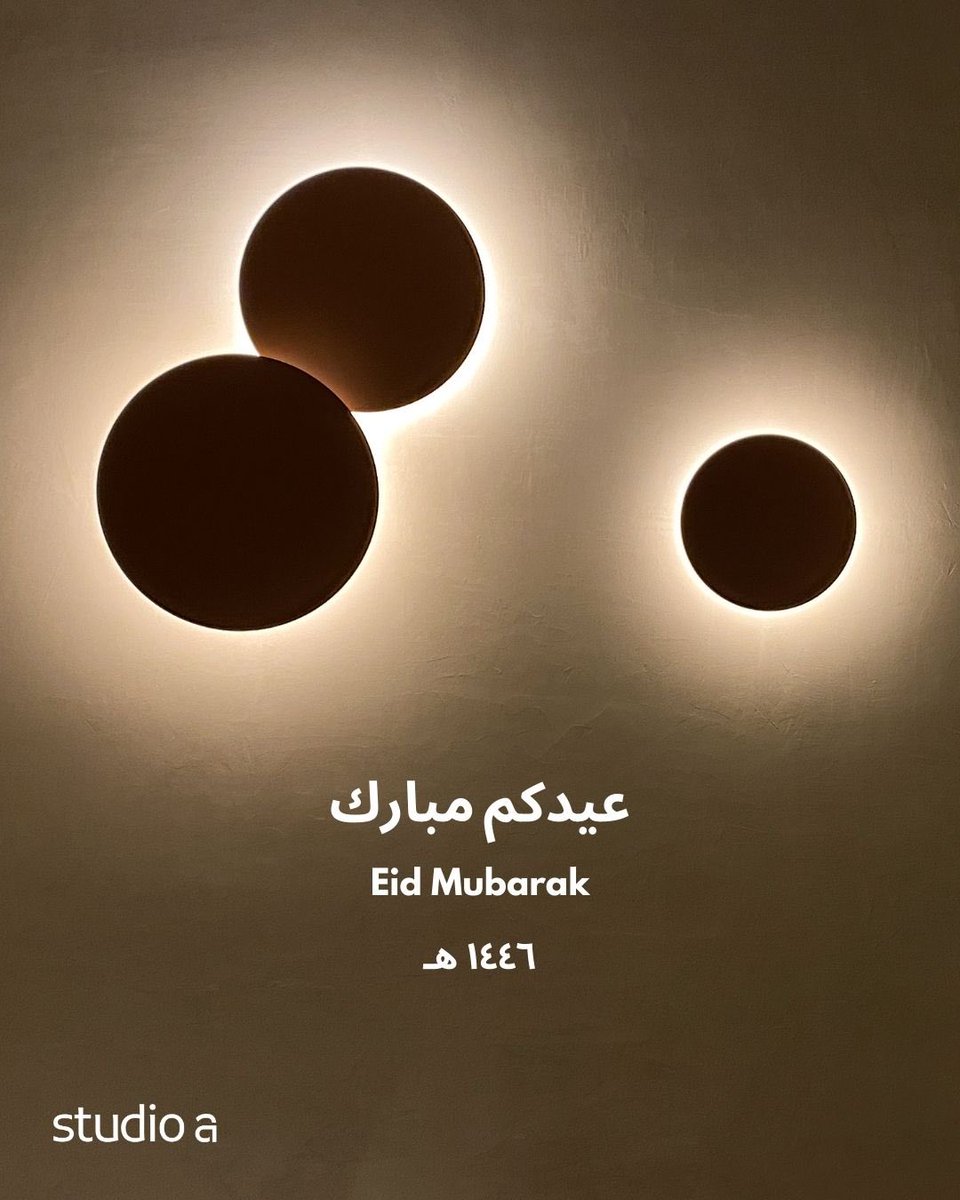 studioalighting's tweet photo. كل عام و أنتم بخير 
عيدكم مبارك 🌙✨ https://t.co/xJLdXJ6Kko