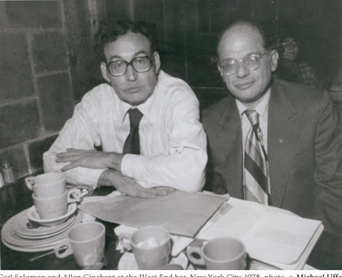 Carl Solomon (1928-1993)  - Remembering Carl Solomon, dedicatee of Howl, on his birthday allenginsberg.org/2025/03/s-m-30…