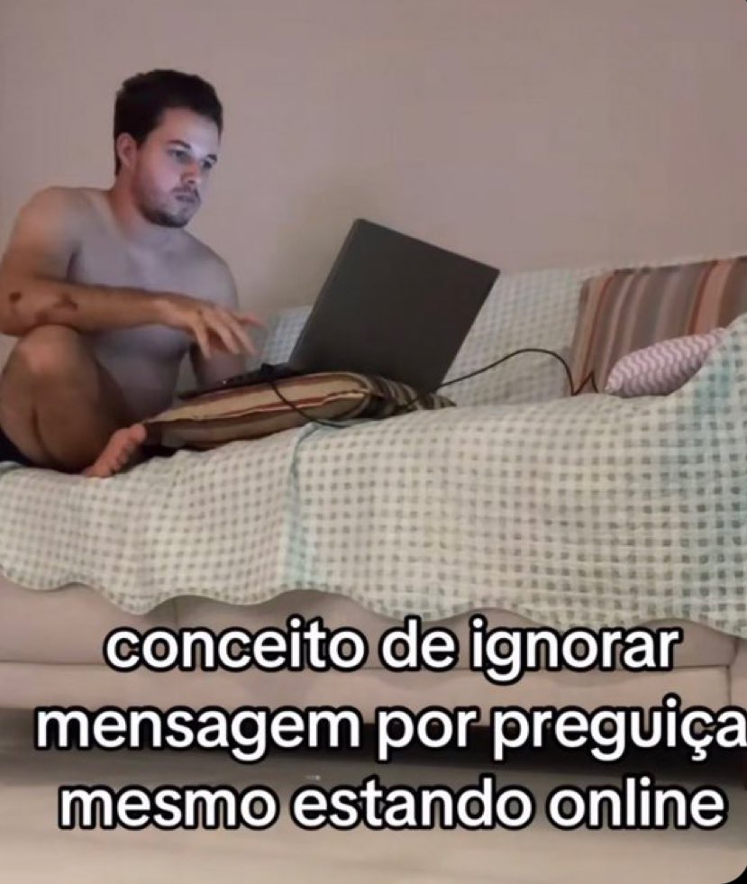 E o único que me tem na mão tem preguiça 💭