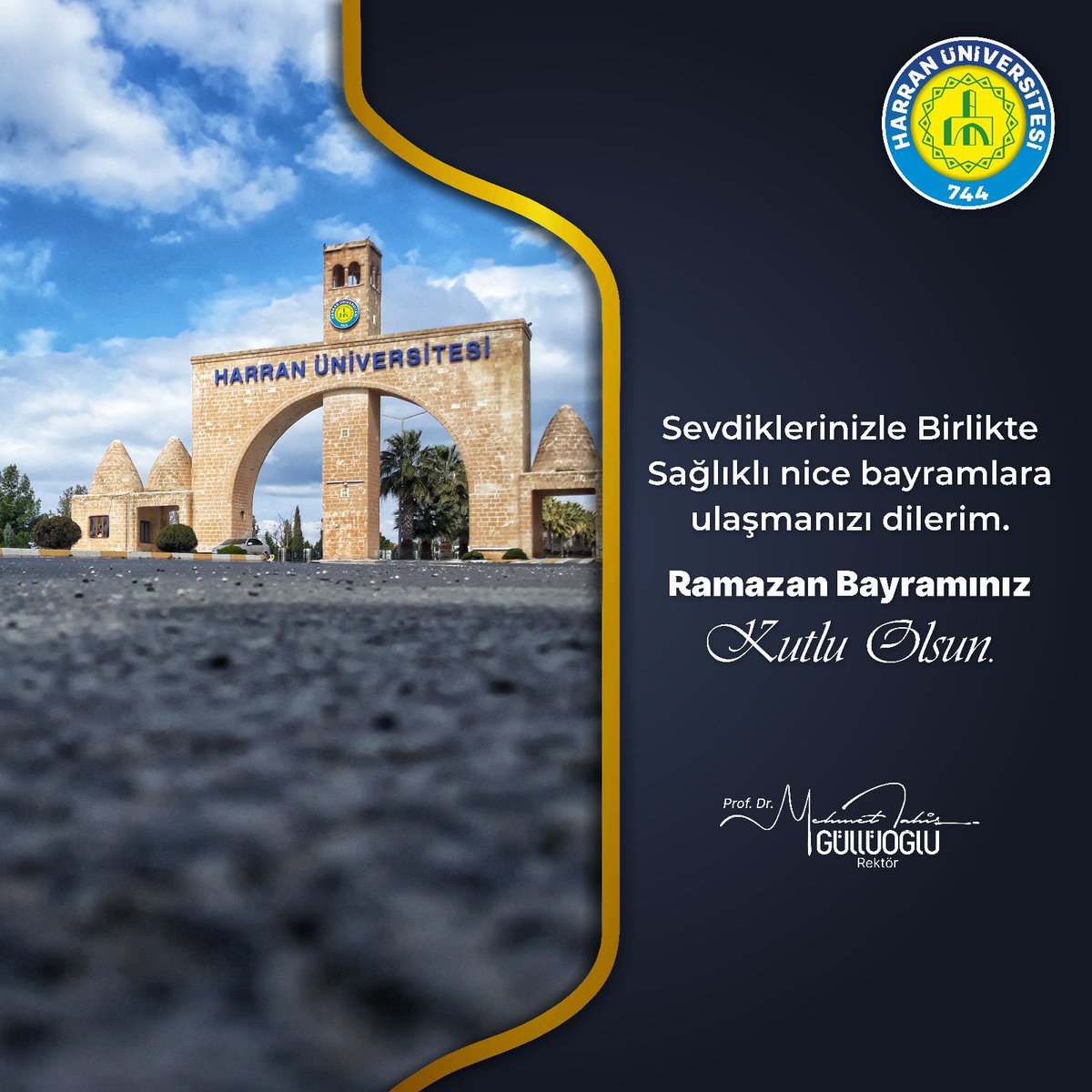 Bayramların bize kattığı ortak sevinci hayatımızın her anında yaşamayı, tüm insanların sevdikleri ile birlikte huzur içinde bayram geçirmelerini diliyor, aziz milletimiz başta olmak üzere insanlığın barış, sağlık ve huzuruna vesile olmasını temenni ediyorum.