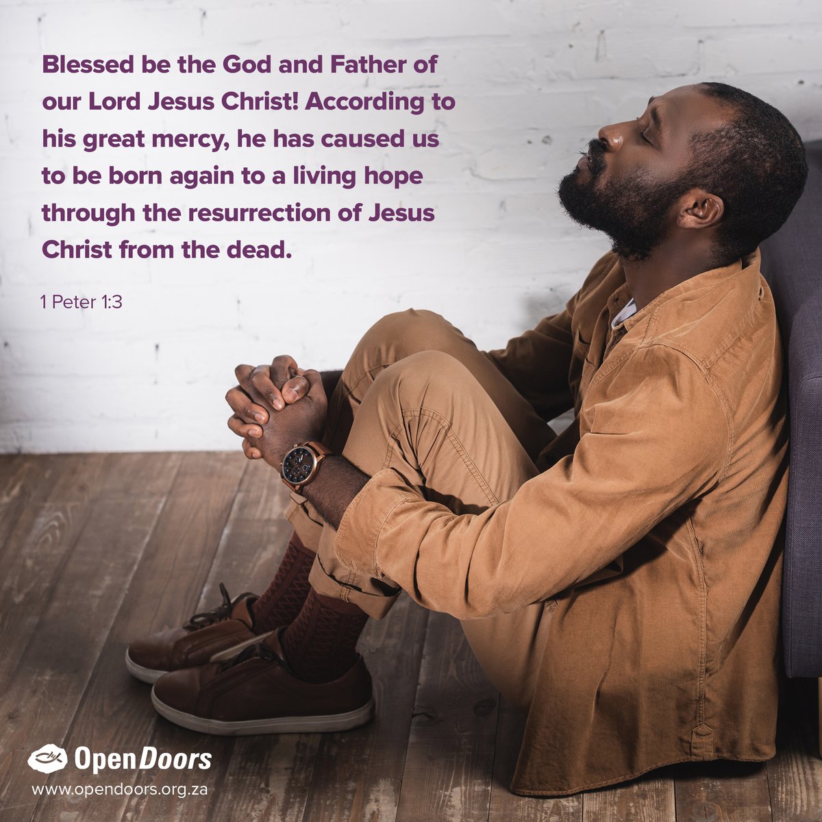 opendoorssa's tweet photo. Hope is alive because Jesus lives! Through His resurrection, we are born into a living hope—one that never fades. No matter your circumstances, cling to the promise of eternal life and the mercy of our Savior! 

#LivingHope #JesusIsAlive #OpenDoorsSA https://t.co/CZ5DB2BNa0