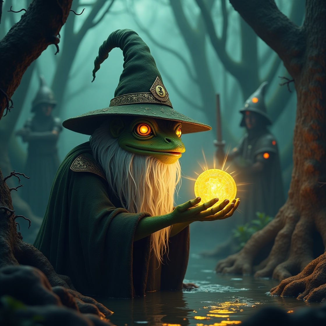 FROGTOTHEMOON7's tweet photo. ¡Dime y lo hacemos épico! #FrogLore 🐸🔮 https://t.co/slsYBz3go8