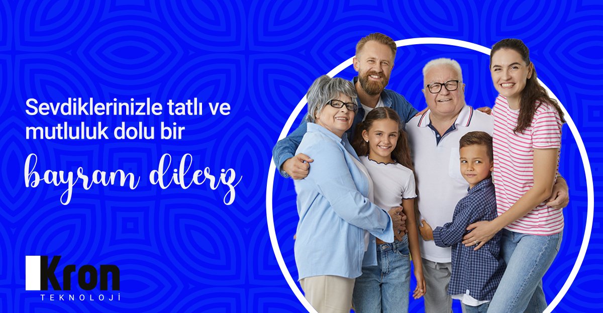 Sevdiklerinizle bir arada, tatlı ve mutluluk dolu bir bayram dileriz! 💙