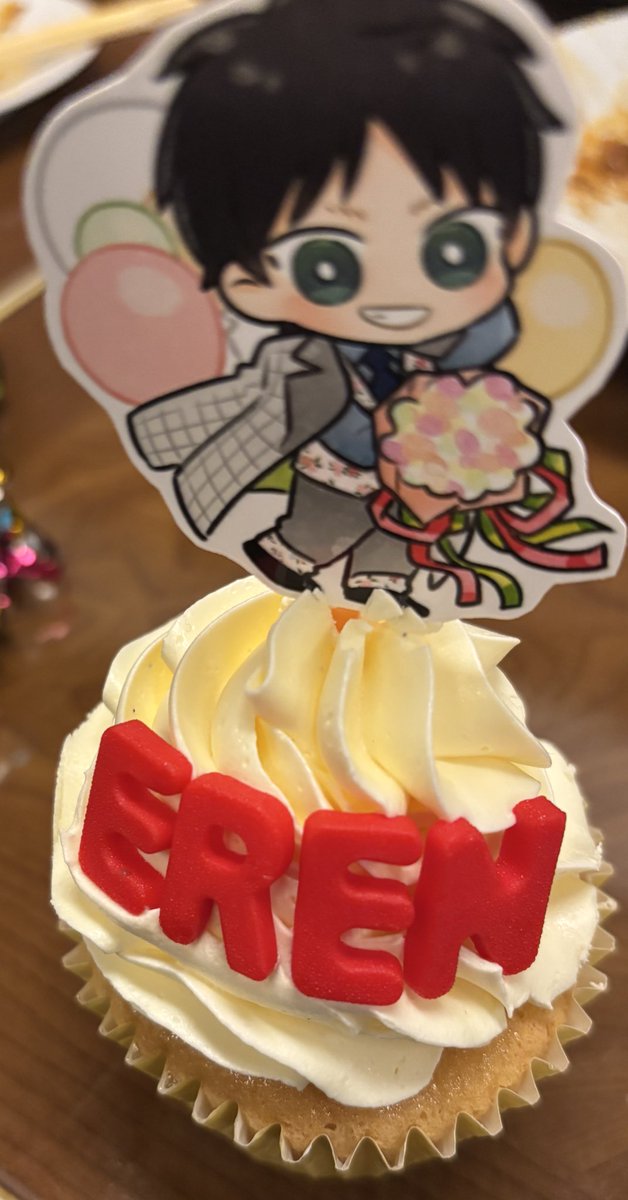 #エレン誕in日田2025
美味しいケーキだった！