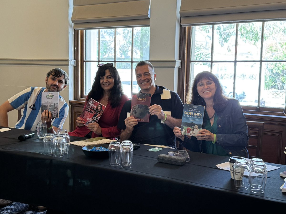 Mark Bowman (@profmarkbowman) on Twitter photo A great day of football books and discussion at #MWFestival25 featuring these 4 terrific authors, including <a href="/SmithTexi/">Texi Smith</a> and <a href="/LizDeepJones/">Liz Deep-Jones</a> A great day of football books and discussion at #MWFestival25 featuring these 4 terrific authors, including <a href="/SmithTexi/">Texi Smith</a> and <a href="/LizDeepJones/">Liz Deep-Jones</a>