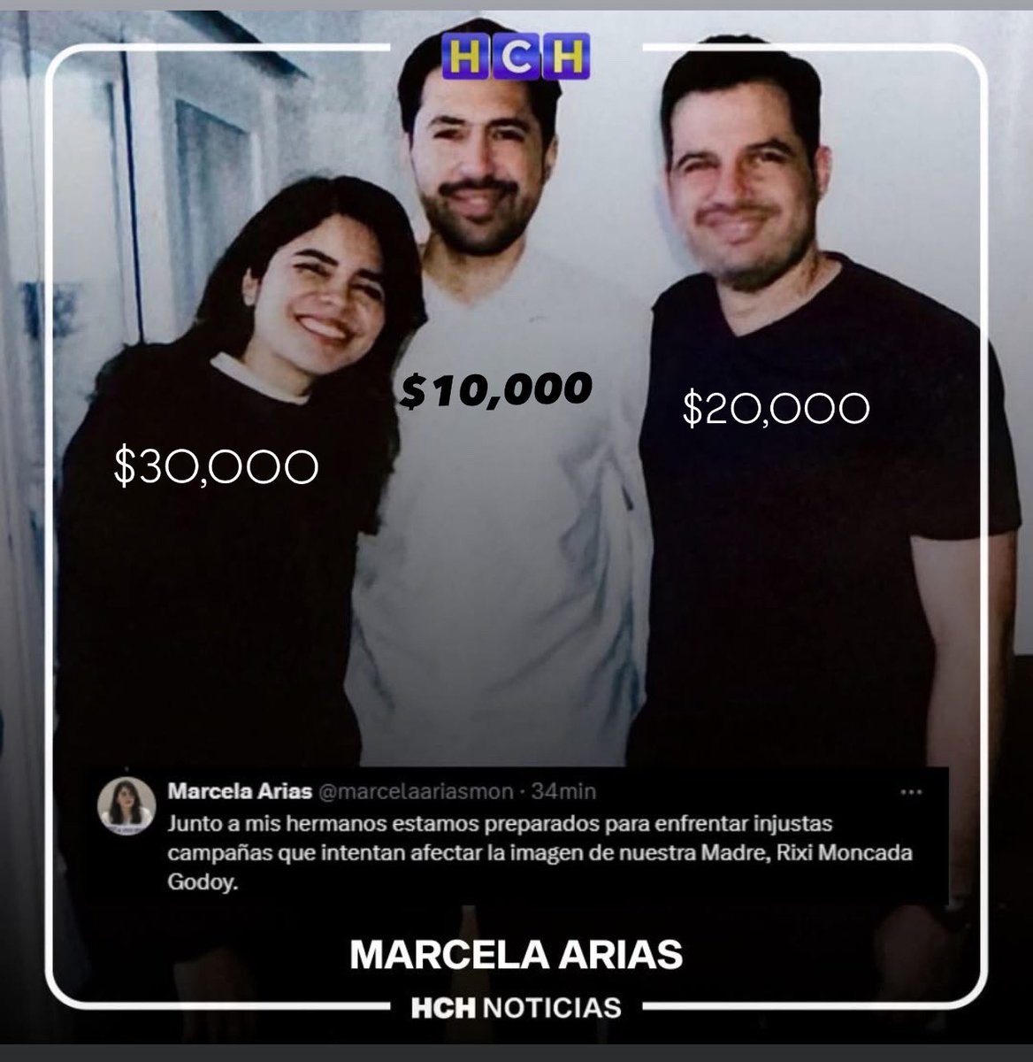 radioglobooo's tweet photo. ‼️$60,000 Mensual cuestan los hijos de Rixi Moncada‼️

+L1,500,000 mensual le cuestan al pueblo hondureño los hijos socialistas de Rixi Moncada. https://t.co/dGUAV3vKry