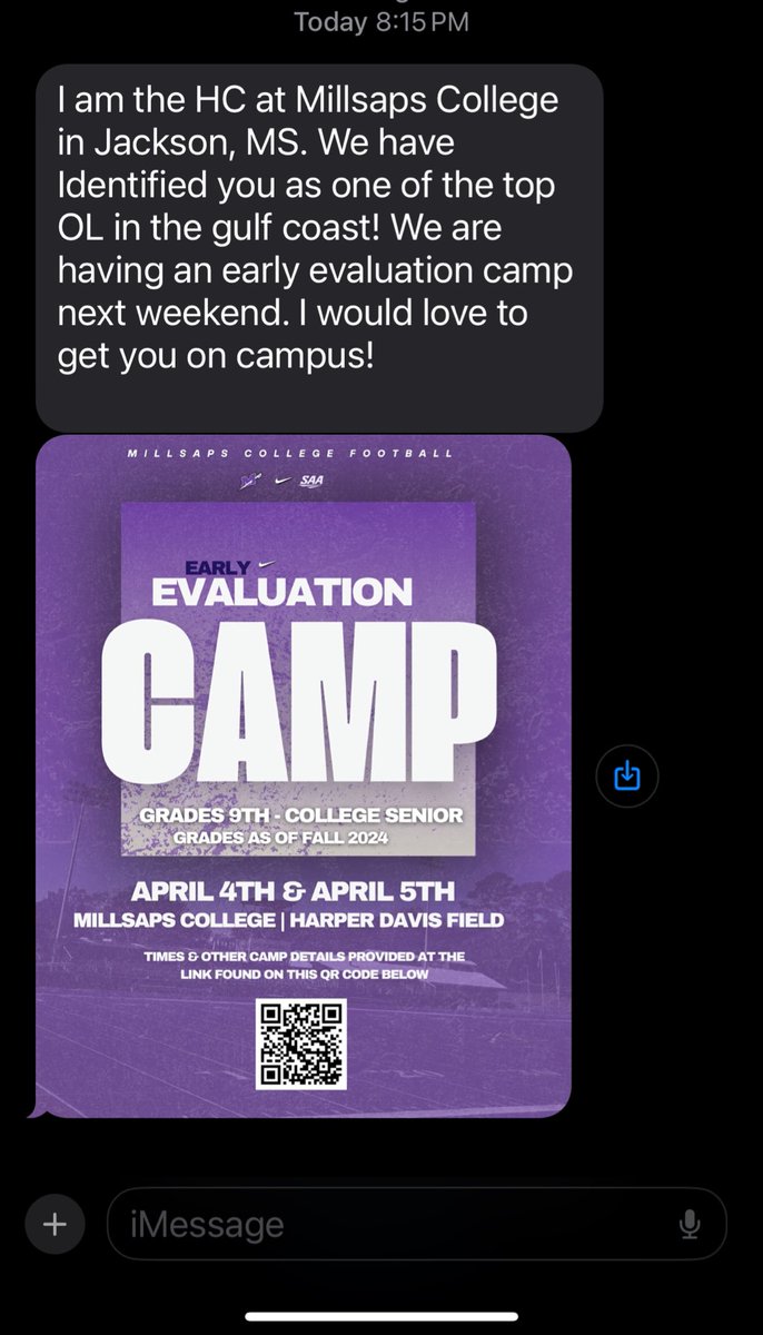 Nellybrooke2813's tweet photo. Blessed with all these opportunities can’t wait to see what the future holds 
@Citrofootball @CoachRowell22 @DownSouthFb1 @PrepRedzoneAL @Rivals @urafootballshow @Alabama_Varsity @HallTechSports1 https://t.co/xtAM2HhnMl