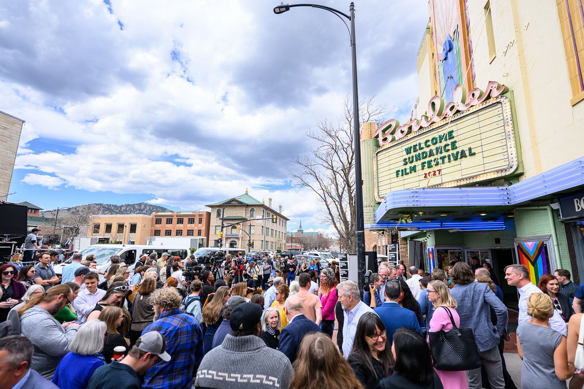 We came together in Boulder, Colorado with state and local officials, artists, and the community to kick off the excitement of Boulder being named the future host city of the #SundanceFilmFestival, beginning in 2027! 🏔️💛