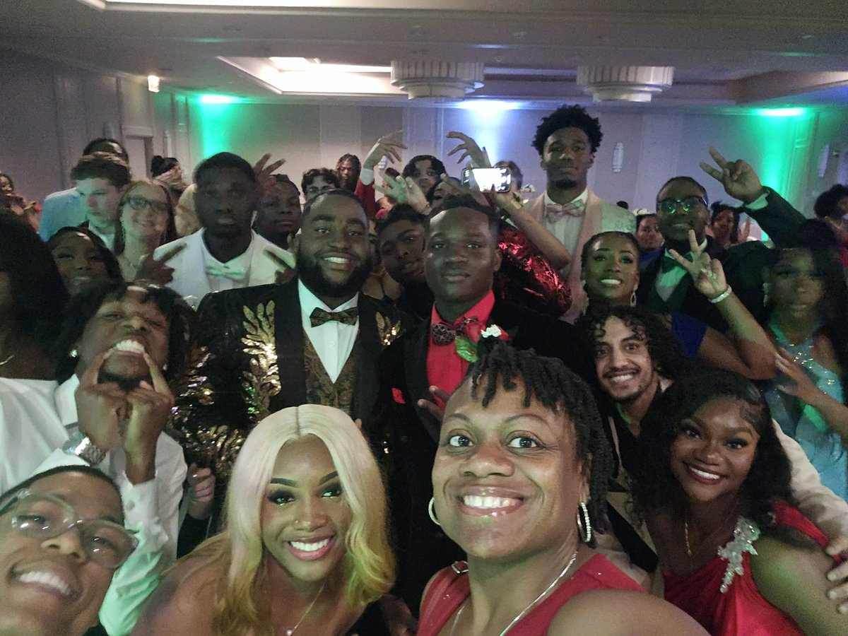 CHS Junior &amp; Senior Prom 2025 is in the books! My students looked amazing as they well-represented the theme "The Night of Emerald Dreams". We enjoyed every moment! ❤️💪🏾🦅 #MakingMemories