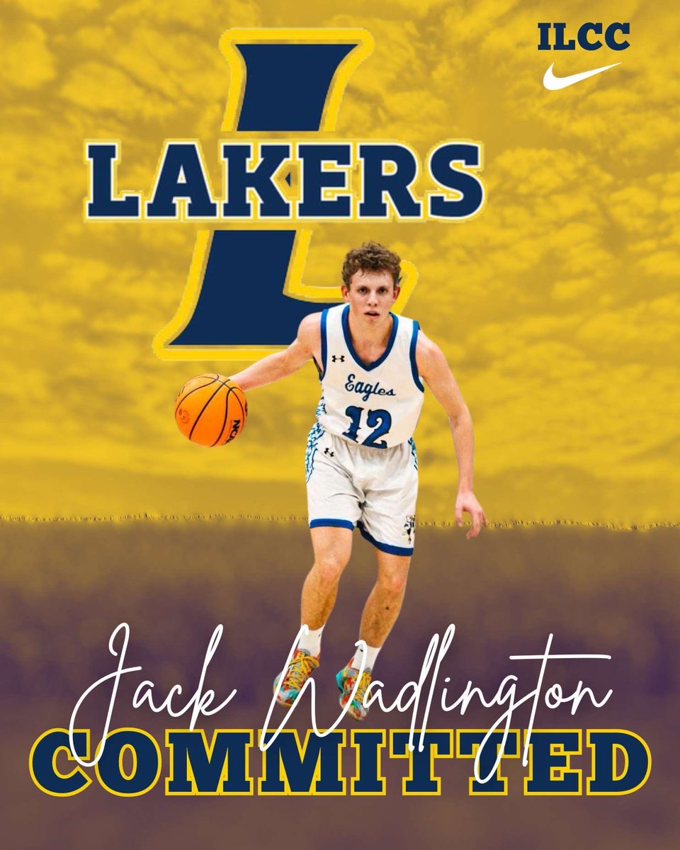 Jack Wadlington (@jwaddle12) on Twitter photo Blessed to announce my commitment to lowa Lakes
CC. Thank you to everyone who helped me reach this point in my Athletic and Academic Career.
Let's Work! <a href="/IowaLakesMBB/">Iowa Lakes MBB</a> Blessed to announce my commitment to lowa Lakes
CC. Thank you to everyone who helped me reach this point in my Athletic and Academic Career.
Let's Work! <a href="/IowaLakesMBB/">Iowa Lakes MBB</a>